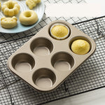 Homekiv – Donut & Muffin Cupcake Mold DIY Silicone Baking Tool