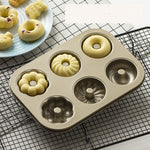 Homekiv – Donut & Muffin Cupcake Mold DIY Silicone Baking Tool