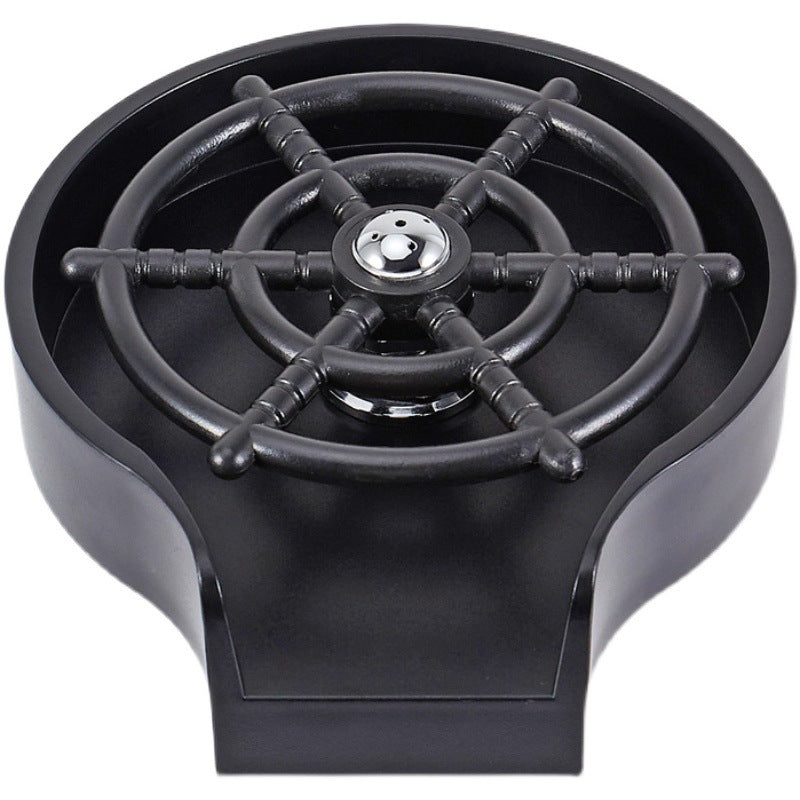 Homekiv  High-Pressure Cup Washer Sink  Automatic Bar Counter Spray Rinser