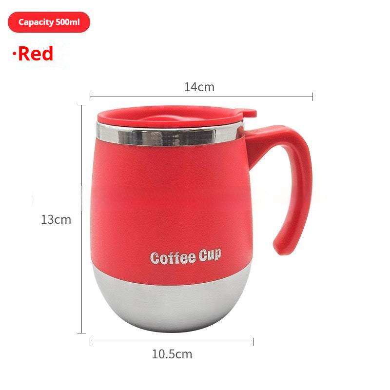 Homekiv – Stainless Steel Double Wall Mug (Anti-Scalding)