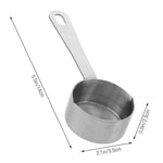 Homekiv Silver Gray Baking Measuring Spoons Set