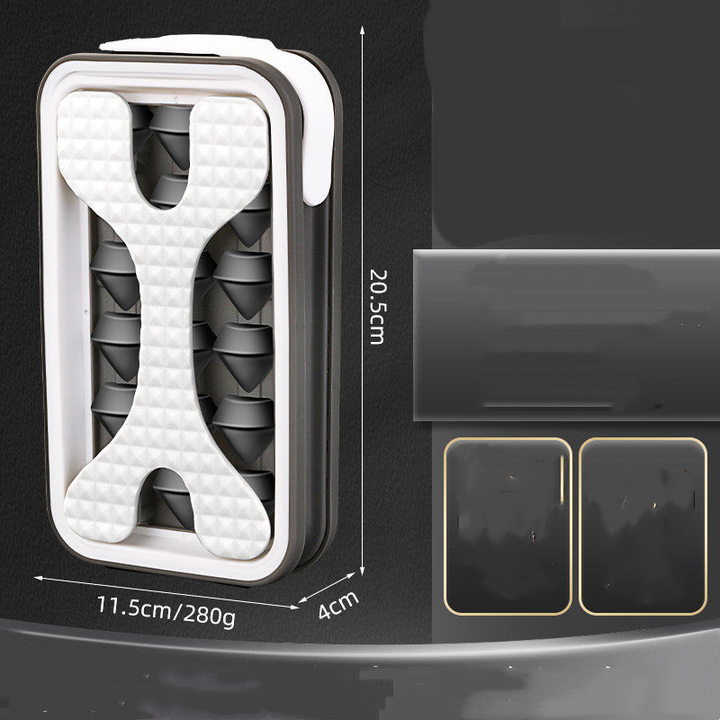 Homekiv – 2-in-1 Portable Silicone Ice Ball Maker Bottle  Ice Cube Mold