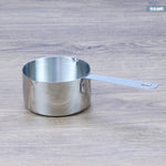 Homekiv Silver Gray Baking Measuring Spoons Set