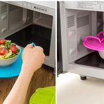 Homekiv  Microwave Layered Steamer Tray Rack Double-Layer