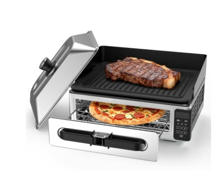 Homekiv 2-in-1 Countertop Grill & Oven Combo