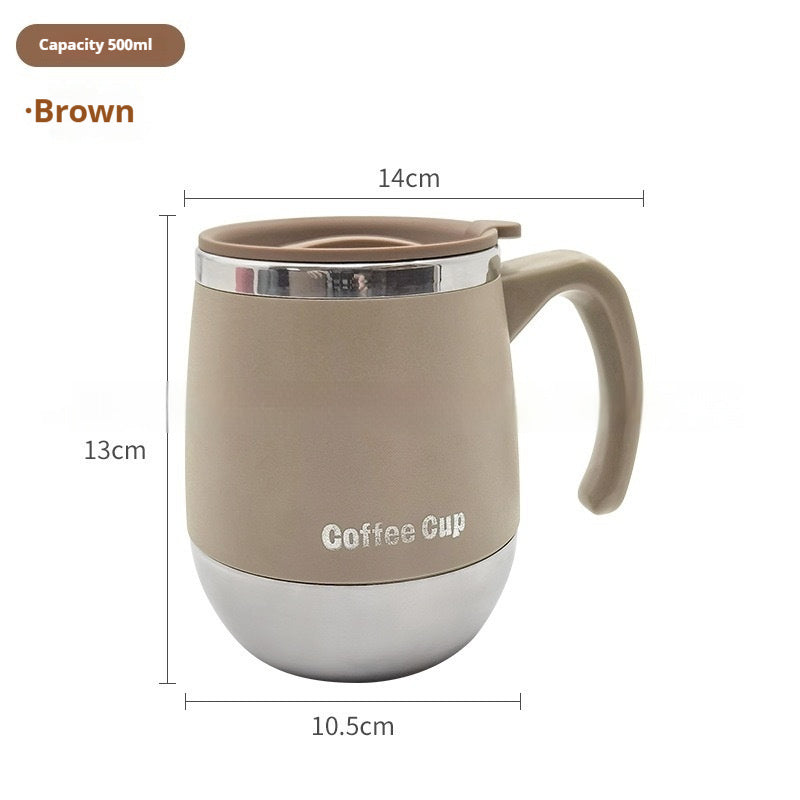 Homekiv – Stainless Steel Double Wall Mug (Anti-Scalding)