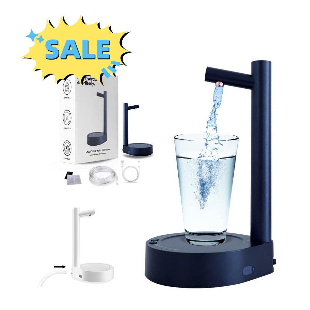 Homekiv – Electric Water Dispenser  Rechargeable Automatic Gallon Pump