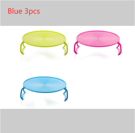 Homekiv  Microwave Layered Steamer Tray Rack Double-Layer